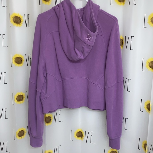 Lululemon Scuba Oversized Half-Zip Hoodie - Wisteria Purple - Picture 12 of 12